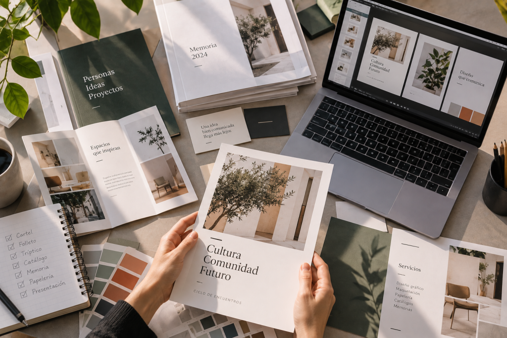 Diseño gráfico y maquetación profesional